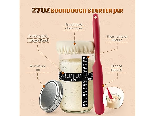 Sourdough Bread Starter Kit