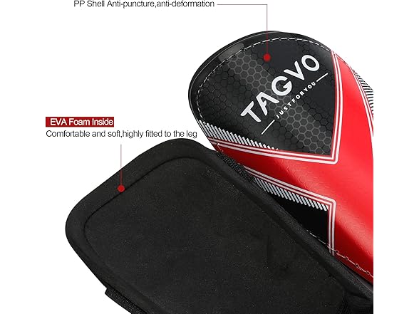 Youth & Adult Soccer Shin Pads by TAGVO