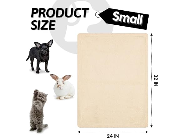 furrybaby Premium Dog Blanket 24"x32"