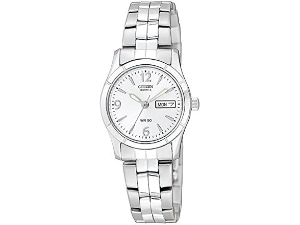 CITIZEN Quartz Womens Watch, Stainless Steel