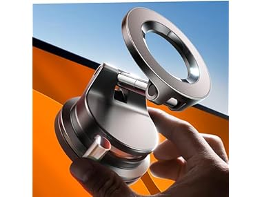 $11.99, Was $29.99, 60% Off! LISEN Vacuum Magnetic Phone Holder dealfomo