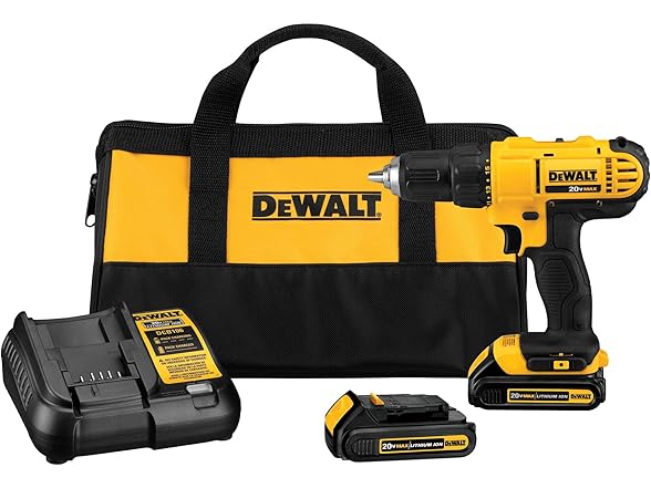 DEWALT DCD771C2 20V MAX Cordless Drill Driver