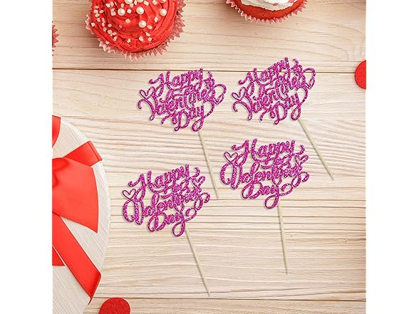 Gyufise 24Pcs Happy Valentine's Day 