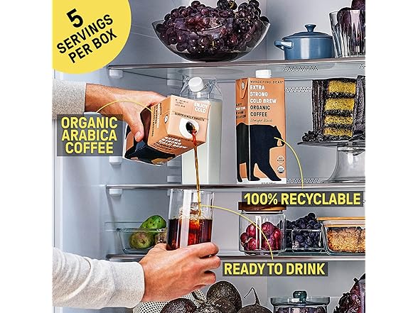 Wandering Bear Caramel Cold Brew, 32oz