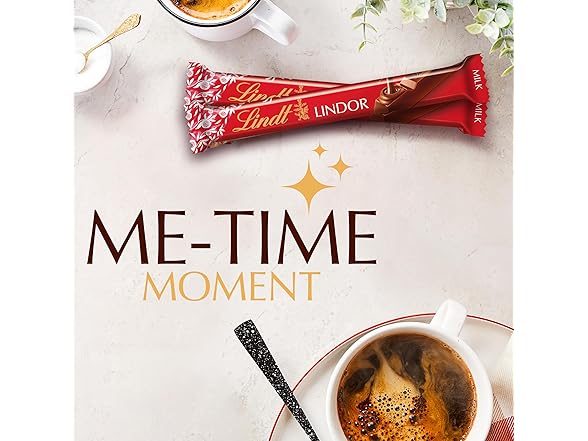 Lindt LINDOR Milk Choc Truffle Bar 24pk