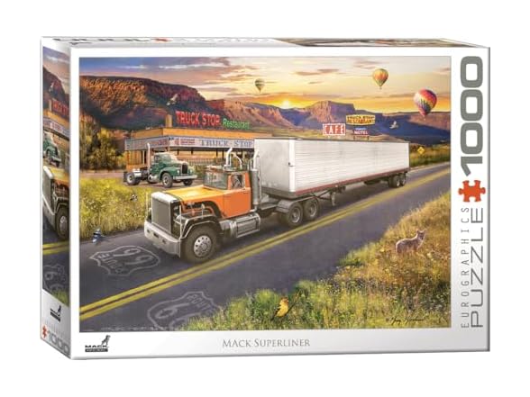 Mack Superliner 1000 Piece Puzzle