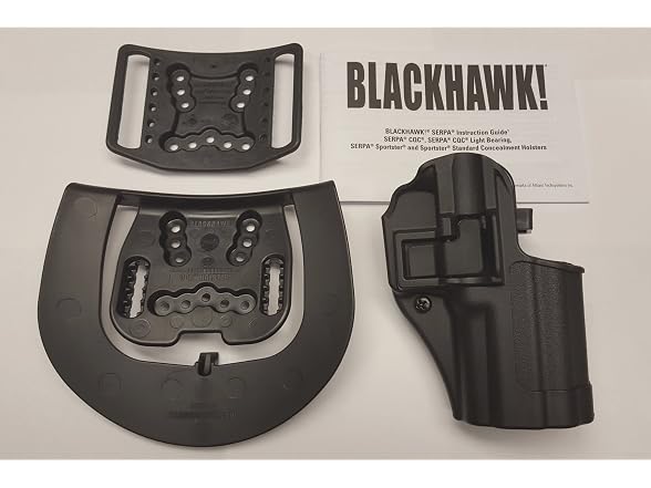 Blackhawk Serpa CQC Belt Loop and Paddle Holster for Glock 20 Right Hand Black