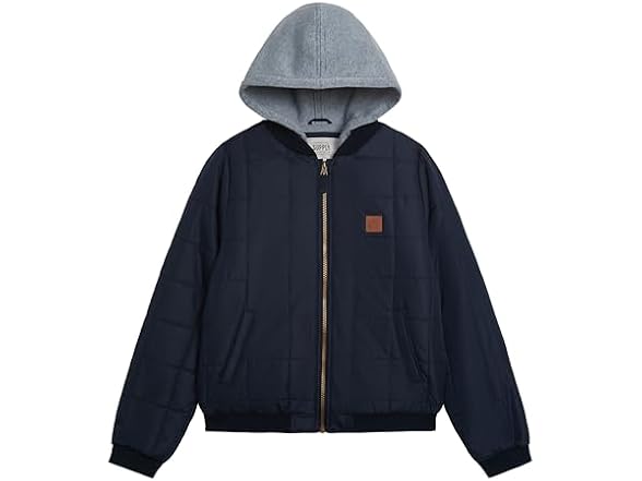 London Fog Boys' Quilted Bomber Jacket (18 Months)