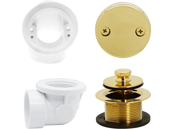 Westbrass A572-01 1-1/2" 40 PVC Pull & Drain Plumber's Pack