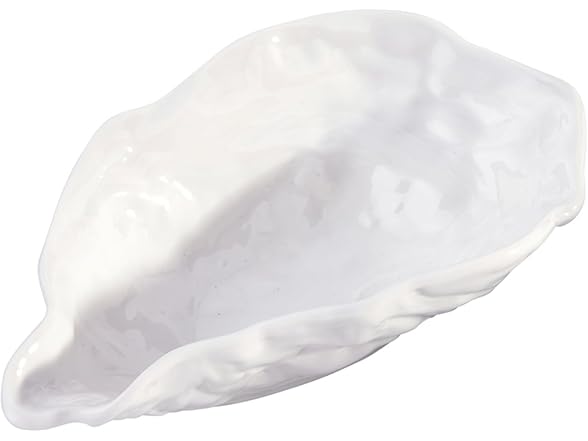 Ceramic Oyster-Shaped Bowl