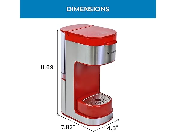 Kenmore Single Serve Coffee Maker Red