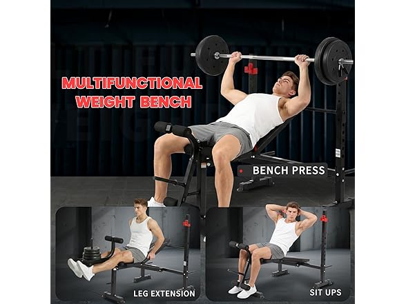 8 IN 1 Weight Bench