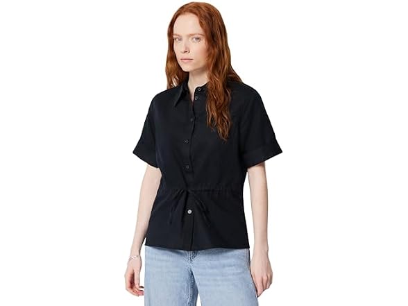 Amazon Essentials Women Relaxed-fit Linen Shirt