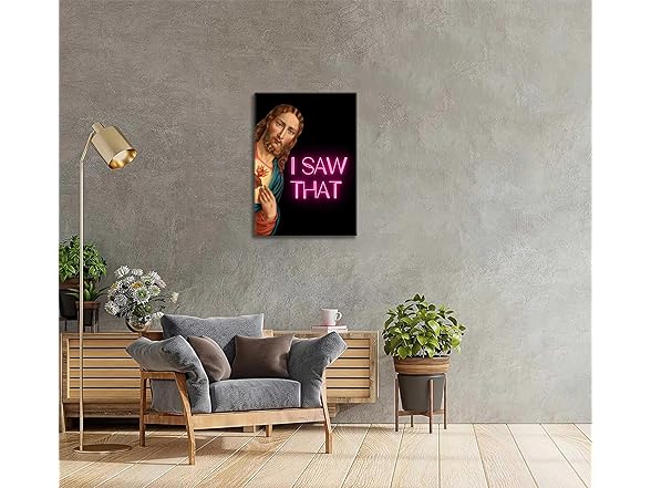 HLEOXPY Eclectic Canvas Wall Art Vintage