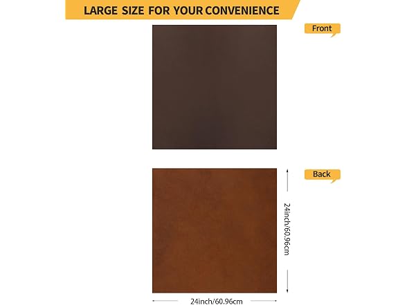RingSun Genuine Leather Sheets for Crafts - Gallery 3