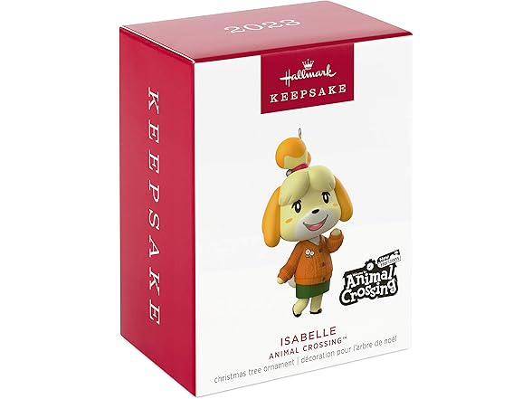 Hallmark Animal Crossing Isabelle Ornament