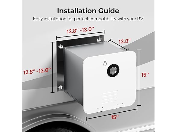 RVPart Pro Tankless Water Heater 60,000 BTU