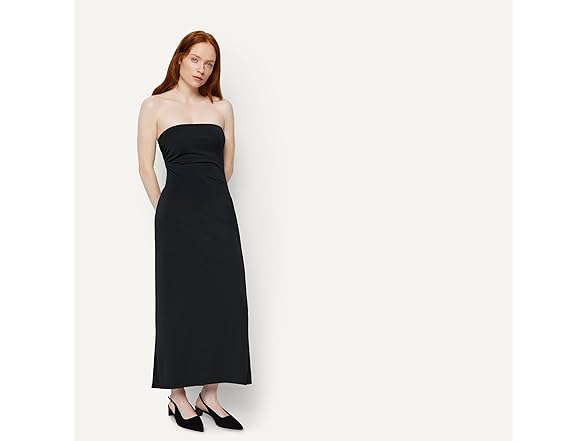 AE Womens SlimFit Jersey Strapless Maxi