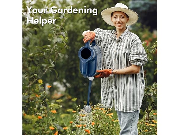 Qilebi 2 Gallon Watering Can Long Spout