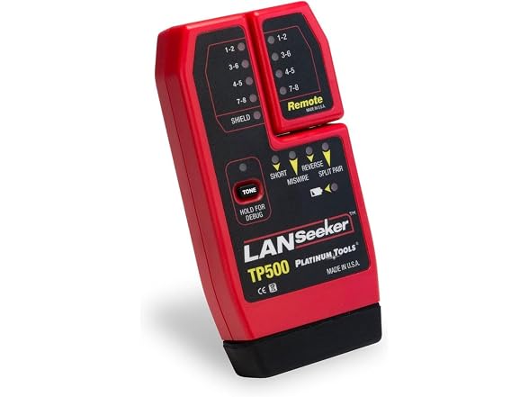 Platinum Tools TP500C LanSeeker Cable Tester
