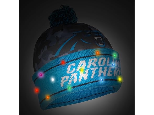 Panthers LED Light Up Beanie