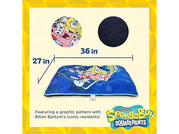 SpongeBob SquarePants Napper Dog Bed