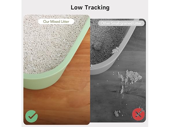 EZSKUUP Non-Stick Ultra Clumping Tofu Cat Litter