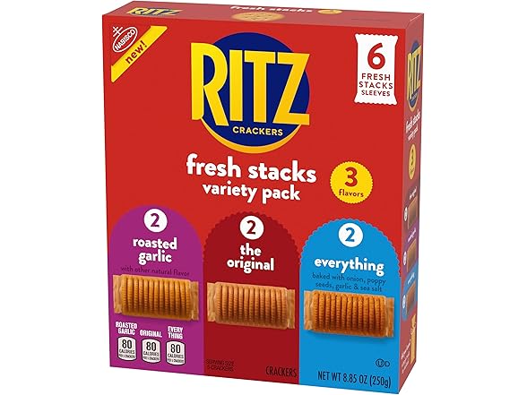 RITZ Fresh Stacks Variety Pack