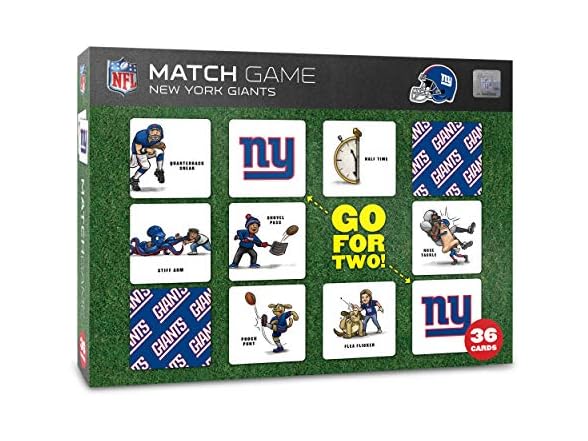 NFL Memory Match Game