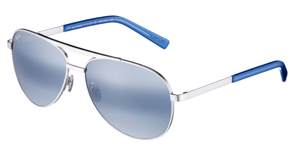Maui Jim Unisex Seacliff Polarized Aviator Sunglasses - Gallery 3