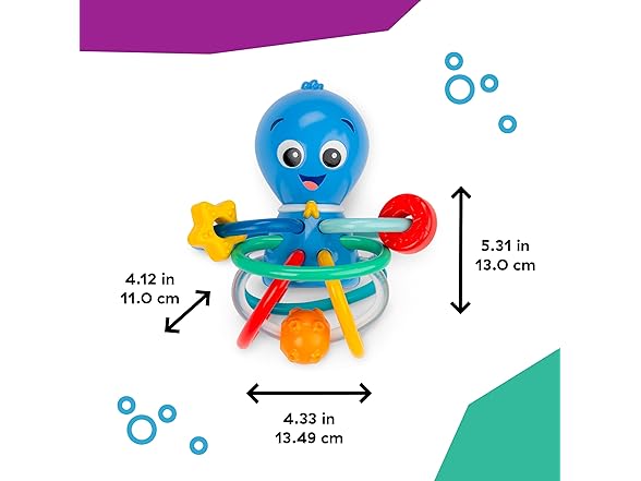 Baby Einstein Ocean Explorers Opus’s Shake & Soothe Teether