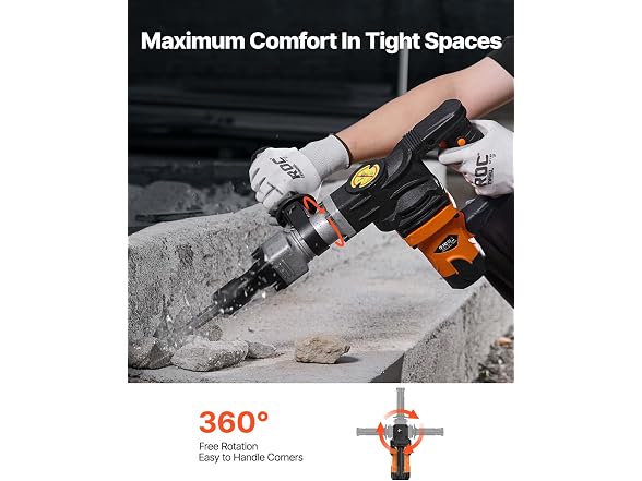 Demolition Jack Hammer, 1400W Electric