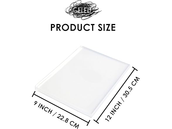 GELELF Gel Printing Plate