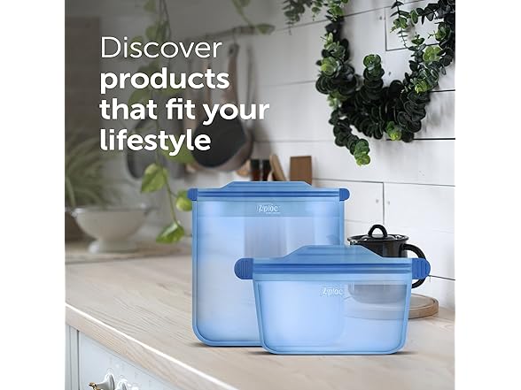 Ziploc Endurables Small Container, 2 Pack