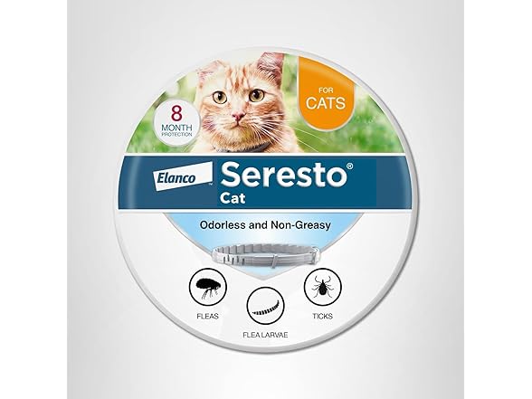 Seresto Cat Vet-Recommended Flea & Tick Treatment