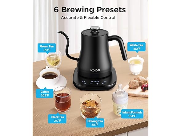 0.8L Black Electric Kettle