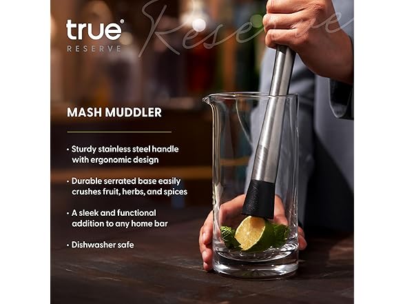 Stainless Steel Cocktail Muddler