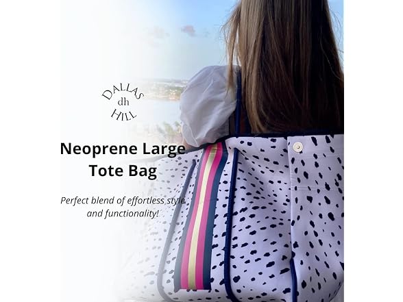 Dallas Hill Designs Large Tote Bag