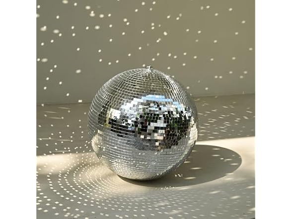 Yescom 12" Disco Mirror Glass Ball DJ Da