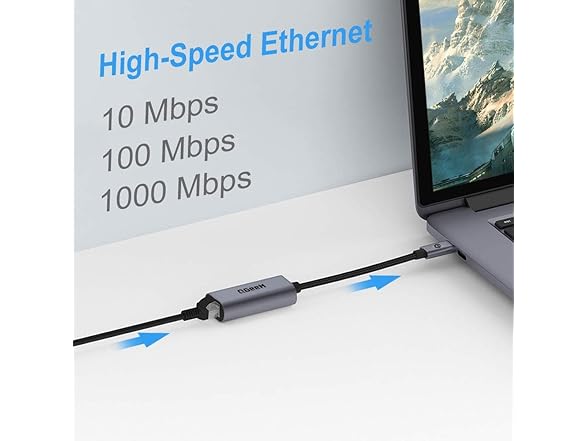 QGeeM USB-C to Ethernet Adapter