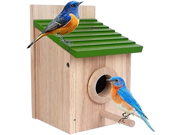 KZAIONE Bird House for Outside