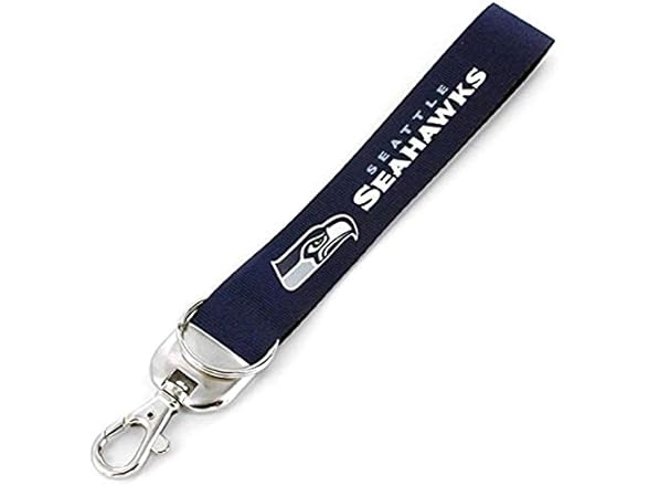Seattle Seahawks Deluxe Wristlet Keychain