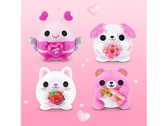 Snackles Valentine’s Edition 8-Inch Plush Toy