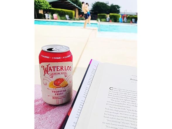 12Pk Waterloo Sparkling Water, Tropical Fruit