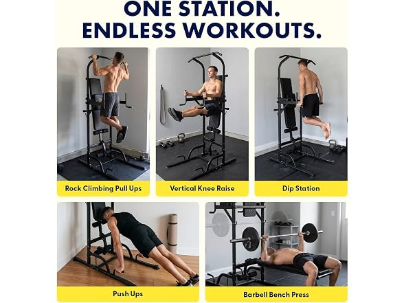 SQUATZ Pull-Up Dip Station