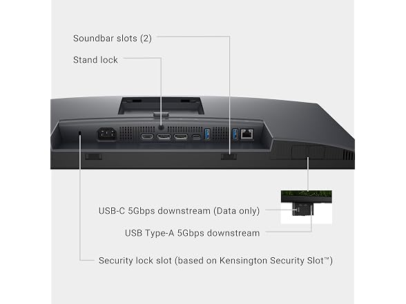 Dell DELL-P3225DE Dell Pro 32 Plus QHD USB-C Hub