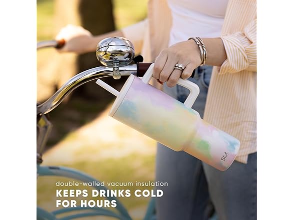 Simple Modern 30 oz Trek Tumbler with Handle 80s Mix