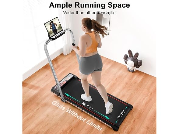 Moonfox Treadmill with Incline, 3 in 1 Under Desk Treadmill