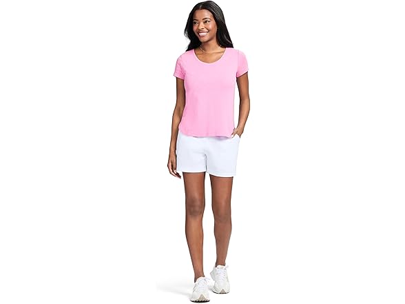 Izod Women (S) Shirt Active Athletic Lounge Tee