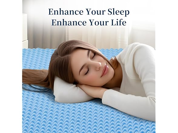 Zyerch 2 Inch Full Size Mattress Topper Memory Foam